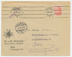 Illustrated Cover Austria 1938 Edelweiss - Alpine Association - Autres & Non Classés