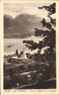 CPA Lac D'Annecy Sevrier L'Eglise Et La Tournette - Autres & Non Classés