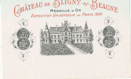 718 -   ETIQUETTE  - VIN CHATEAU DE BLIGNY S/ BEAUNE - Beaujolais