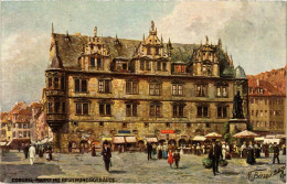 CPA Coburg- Markt M. Regierungsgebaude GERMANY (1005882) - Coburg