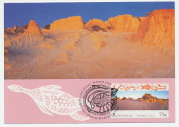 Maximum Card Australia 1996 Willandra Lakes - Turtle - Autres & Non Classés
