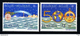 E11612)Kolumbus/Schiffe, Belgien 2506/7** - Christophe Colomb