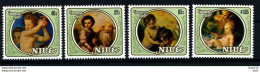 E11395)Weihnachten, Niue 481/4** - Noël