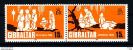 E11347)Weihnachten, Gibraltar 413/4 ZDR** - Noël