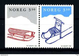 E11398)Weihnachten, Norwegen 1170/1 Paar** - Noël