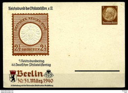 Z01729)DR Privat-GA Philatelistentag 1940 Ungebraucht - Autres & Non Classés