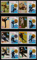 BELIZE - N°487/94 Avec Vignette ** (1980) Vainqueurs Aux Jeux Olympiques D'hiver à Lake Placid - Belize (1973-...)