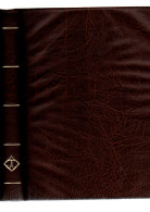 ALBUM LEUCHTURM POUR DOCUMENTS ET BANDES CARNETS COULEUR MARRON - Reliures Et Feuilles