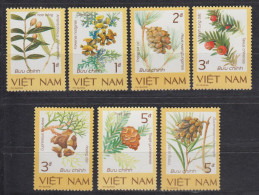 Vietnam MiNr. 1760-1766 Seltene Pflanzen Flora Zapfen Ungebraucht (*) 1986 - Viêt-Nam