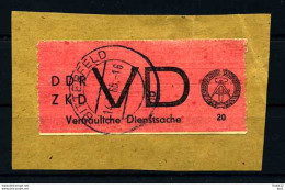 Z33095)DDR ZKD VD 1 Bfst. - Sonstige & Ohne Zuordnung