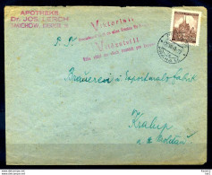 Z32956)B&M Brief Mit Victoria-Stempel - Covers & Documents