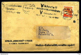 Z32948)B&M Brief Mit Victoria-Stempel - Lettres & Documents