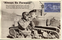 X6714 U.s.a. Maximum Card 1953 Showing Of General Patton Jr. For The Commande 15th Army Europe, II.world War - Guerre Mondiale (Seconde)