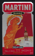 Etiquette Vin Martini Rosso  Vermouth édition Limitée 2000 Art Gallerie  M Dudovich 1910  Femme - Pink Wines