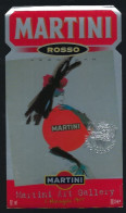 Etiquette Vin Martini Rosso  Vermouth édition Limitée 2000 Art Gallerie  F Marangolo 1955  Femme - Pink Wines