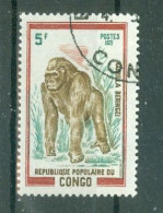 CONGO - N°322 Oblitéré.- Animaux Sauvages. Sujets Divers. - Oblitérés