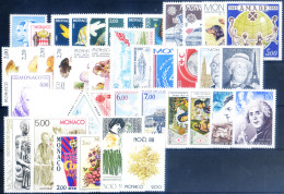 Annata Completa 1988 (escluso BF 38 Non Dent.). - Autres & Non Classés