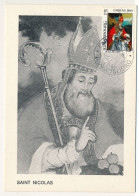LUXEMBOURG - Carte Maximum - 6F + 50c Saint Nicolas - 1986 - Maximum Cards