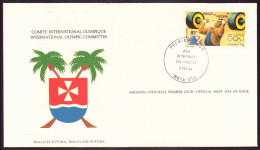 Wallis Et Futuna , FDC, Enveloppe Du 3 Février 1984 à Mata-Utu " Jeux Olympiques " - FDC