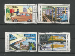 Poland 1980 Stamp Day Y.T. 2532/2535  (0) - Oblitérés