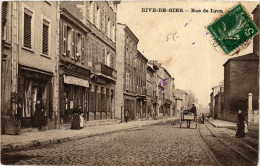 CPA Rive De Gier- Rue De Lyon FRANCE (907183) - Rive De Gier