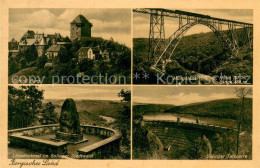 Muengsten Schoss-Burg Muengstener Bruecke Loensdenkmal  Solinger Talsperre - Remscheid