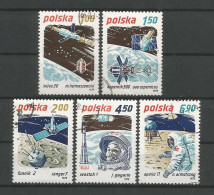Poland 1979 Intercosmos Y.T. 2478/2482  (0) - Oblitérés