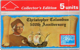 GIBRALTAR - L&G - COLUMBUS 500TH ANNIVERSARY - 207A - MINT - Gibilterra
