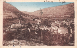 CHANAC (Lozère) Vue D'ensemble Du Côté De L'église - Cpsm 1950 - Chanac