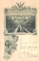 Muengsten Deutschlands Hoechste Bruecke Brueckenschluss 1897 - Remscheid