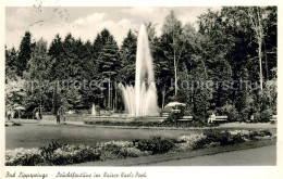 Bad Lippspringe Leuchtfontaene Im Kaiser-Karls-Park - Bad Lippspringe