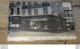 AVIGNON : Place Au Change, Commerce Musique G.CHALON  .............. 400-6971 - Avignon