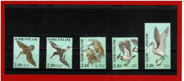 FINLANDE - 1996 - N°1318/1322 - TIMBRES NEUFS ** - MNH - OISEAUX - Ungebraucht