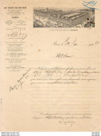 AU BON MARCHÉ A PARIS    .......... CORRESPONDANCE COMMERCIALE DE 1924 - Textile & Clothing
