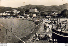 D66  BANYULS SUR MER  La Plage Et Las Lamparos .....  ( Ref FF540 ) - Banyuls Sur Mer