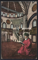 AK Betender Türke Mit Turban In Der Moschee - Ohne Zuordnung