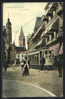 AK `s-Gravenhage, Gravenstraat, Strassenbahn - Tram