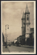 AK München, Ludwig-Strasse Mit Strassenbahn U. Ludwigs-Kirche - Tram