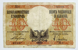 Banca Nazionale D'albania 10 Lek   LOTTO 4281 - Albania
