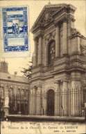 CPA Fronton De La Chapelle Du Carmel De Lisieux Vignette Chant - Lisieux