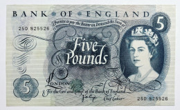 GRAN BRETAGNA Great Britain 5  Pounds  Queen Elizabeth IIà  Pick#375b LOTTO 4203 - 5 Pounds