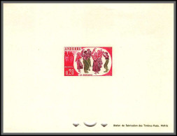 Andorre (Andorra) N°166 Danse Dance La Sardane épreuve De Luxe (deluxe Proof) - Danse