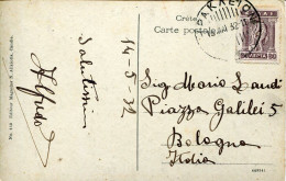 X6730 Greece, Card Circuled 1932 From Candia Crète, To Italy - Lettres & Documents