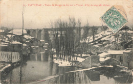 PARTHENAY : VIADUC DU CHEMIN DE FER SUR LE THOUET - EFFET DE NEIGE (8e EDITION) - Parthenay