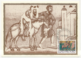 LUXEMBOURG - 2 Cartes Maximum - Europa 1988 - Parabole Du Bon Samaritain - 3/5/1988 - Maximum Cards