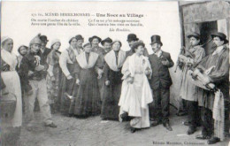 18 CPA  SCENES BERRICHONNES UNE NOCE AU VILLAGE - Autres & Non Classés