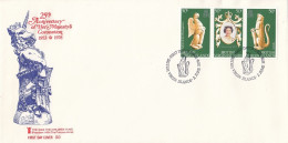 BRITISH VIRGIN ISLANDS FDC 337-339 - Iles Vièrges Britanniques