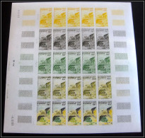 94074 Y&t PA Airmail N°34 Ganga Oiseaux (birds) Mauritanie Essai Proof Non Dentelé Imperf Feuille Sheet ** MNH 1964 - Autres & Non Classés