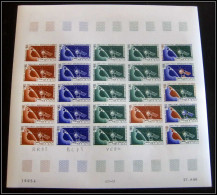 94094 Y&t PA Airmail N°49 Satellite D1 Espace Space Mauritanie Essai Proof Non Dentelé Imperf Feuille Sheet ** MNH 1966 - Mauritanie (1960-...)