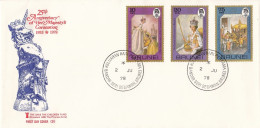 BRUNEI FDC 218-220 - Brunei (1984-...)